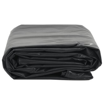 Dekzeil 650 g/m&sup2; 1x2,5 m zwart 3