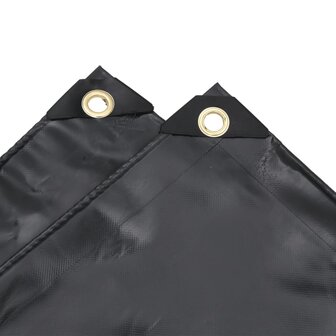 Dekzeil 650 g/m&sup2; 1x2,5 m zwart 5