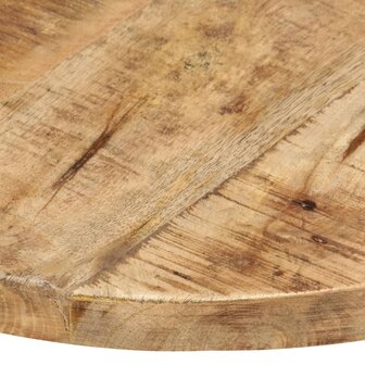 Tafelblad rond 25-27 mm 50 cm massief mangohout 2