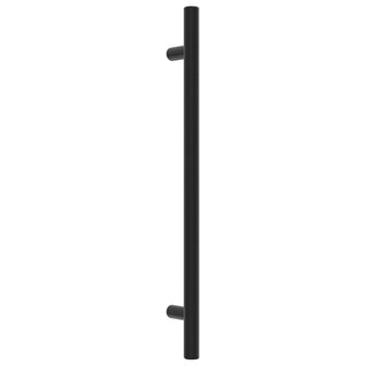 Handvatten 10 st 192 mm roestvrij staal zwart 3