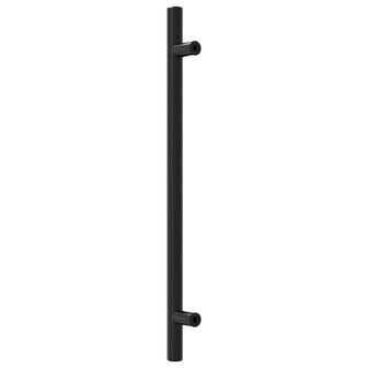 Handvatten 10 st 192 mm roestvrij staal zwart 7