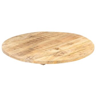 Tafelblad rond 25-27 mm 40 cm massief mangohout 6