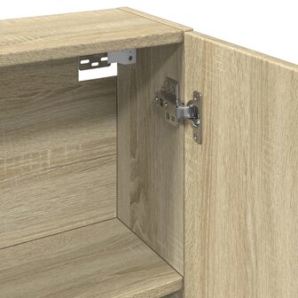 Badkamerspiegelkast 64,5x20x66,5 cm bewerkt hout sonoma eiken 7