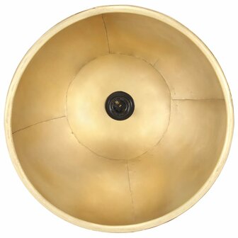 Hanglamp industrieel rond 25 W E27 40 cm messingkleurig 8