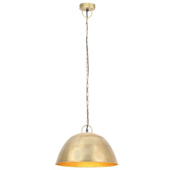 Hanglamp industrieel vintage rond 25 W E27 41 cm messingkleurig 3