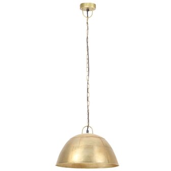 Hanglamp industrieel vintage rond 25 W E27 41 cm messingkleurig 4
