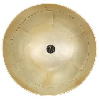 Hanglamp industrieel vintage rond 25 W E27 41 cm messingkleurig 7