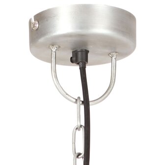 Hanglamp rond 25 W E27 48 cm zilverkleurig 5