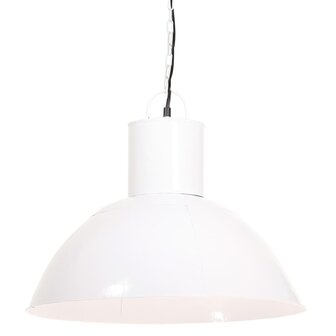 Hanglamp rond 25 W E27 48 cm wit 2