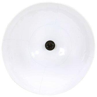 Hanglamp rond 25 W E27 48 cm wit 7