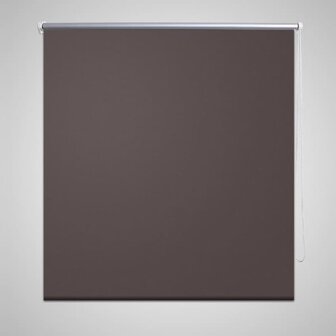 Rolgordijn verduisterend 80 x 175 cm koffiebruin 1