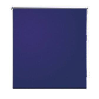 Rolgordijn verduisterend 80 x 230 cm marineblauw 2