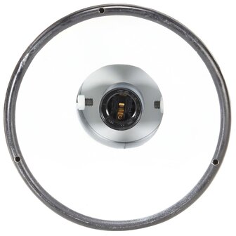 Hanglamp industrieel rond 25 W E27 19 cm zwart 8
