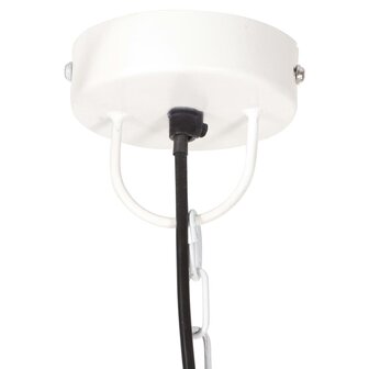 Hanglamp industrieel rond 25 W E27 30 cm wit 7