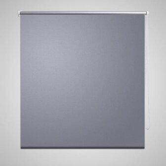 Rolgordijn verduisterend 80 x 175 cm grijs 1
