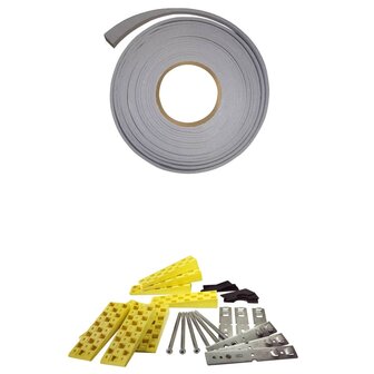 Voordeur 98x208 cm PVC antracietkleurig 10