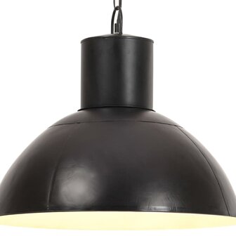Hanglamp rond 25 W E27 48 cm zwart 1