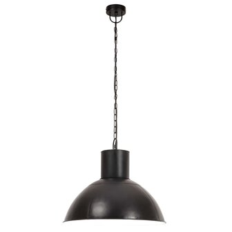 Hanglamp rond 25 W E27 48 cm zwart 3