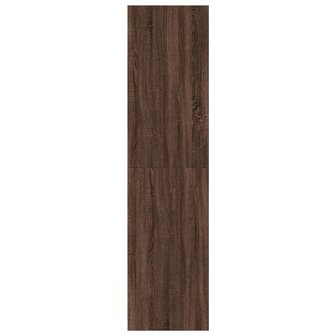 Kledingkast 30x50x200 cm bewerkt hout bruin eikenkleur 5