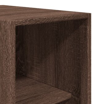 Kledingkast 30x50x200 cm bewerkt hout bruin eikenkleur 7