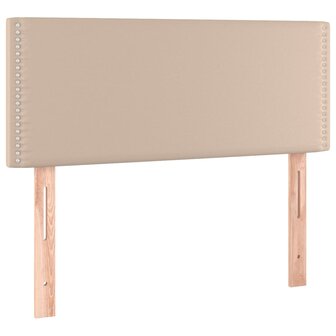 Hoofdbord 90x5x78/88 cm kunstleer cappuccinokleurig 2