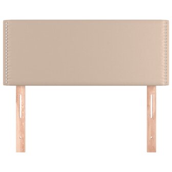 Hoofdbord 90x5x78/88 cm kunstleer cappuccinokleurig 3
