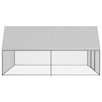 Kippenhok 3x4x2 m gegalvaniseerd staal 3