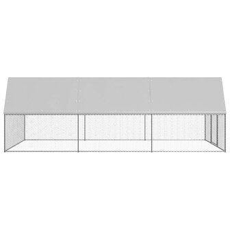 Kippenhok 3x6x2 m gegalvaniseerd staal 3