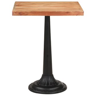 Bistrotafel 60x60x76 cm massief acaciahout 2