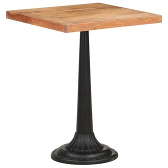 Bistrotafel 60x60x76 cm massief acaciahout 9
