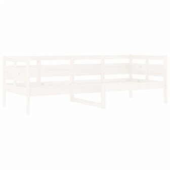 Slaapbank massief grenenhout wit 80x200 cm 4