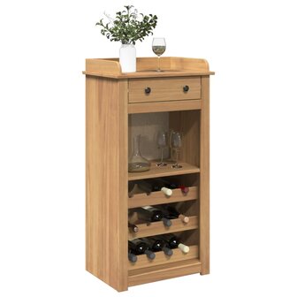 Wijnkast Panama 57x40x111,5 cm massief grenenhout 1