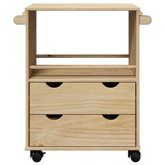 Keukentrolley OTTA 71x45x80 cm massief grenenhout 4