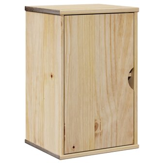 Badkamerwandkast OTTA 35x30x55 cm massief grenenhout 2