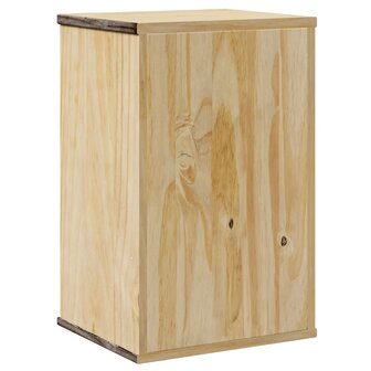 Badkamerwandkast OTTA 35x30x55 cm massief grenenhout 6