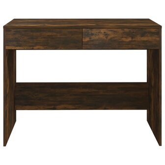 Bureau 101x50x76,5 cm spaanplaat gerookt eikenkleurig 5