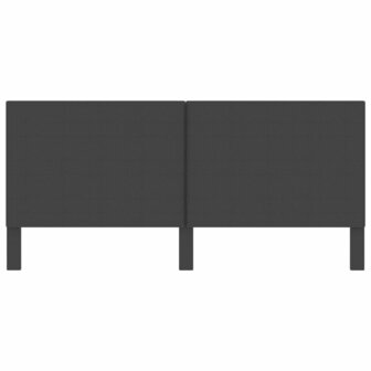 Hoofdbord 200x200 cm stof donkergrijs  4
