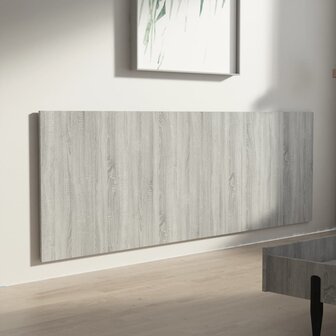Hoofdbord wandmodel 240x1,5x80 cm bewerkt hout grijs sonoma 4