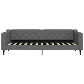Slaapbank 80x200 cm stof donkergrijs 3