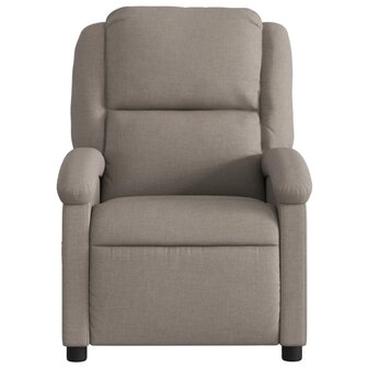Massagestoel verstelbaar stof taupe 4