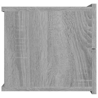 Nachtkastje 40x30x30 cm bewerkt hout grijs sonoma eikenkleurig 5