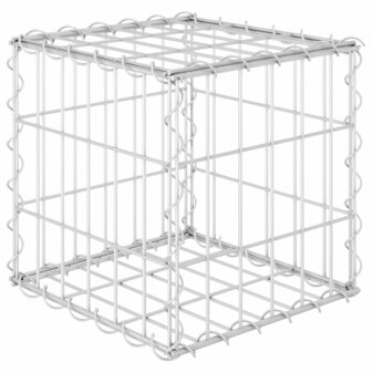 Gabion plantenbak verhoogd kubus 30x30x30 cm staaldraad 2