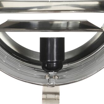 Vloerlamp driepoot 171 cm massief mangohout zwart 9