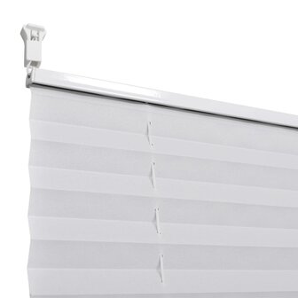 Pliss&eacute;jaloezie 80x200 cm wit 6