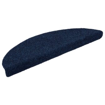 Trapmatten zelfklevend 5 st 56x17x3 cm naaldvilt marineblauw 3
