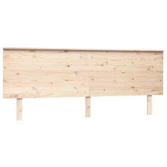 Hoofdbord 204x6x82,5 cm massief grenenhout 2