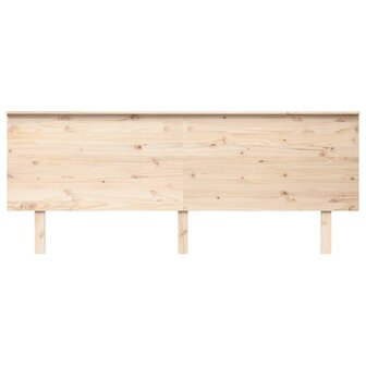 Hoofdbord 204x6x82,5 cm massief grenenhout 3