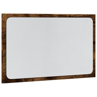 Badkamerspiegel met LED 60x8,5x38 cm bewerkt hout sonoma eiken 3