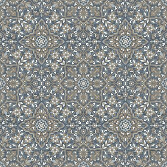 Noordwand Behang Homestyle Portugese Tiles bruin en blauw 2