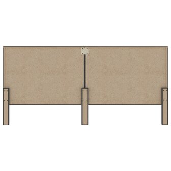 Hoofdbord 200x200 cm stof donkergrijs  5
